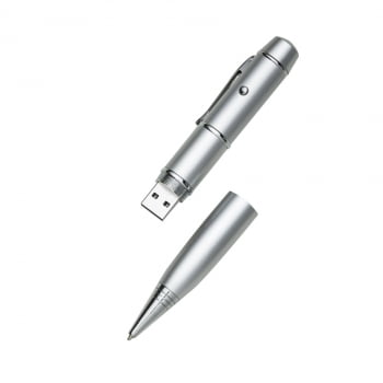 Caneta Pen Drive 4GB e Laser - 007V1-4GB