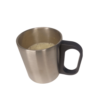 Caneca Inox 180 Ml Tampa Plástica Sem Personalização Café