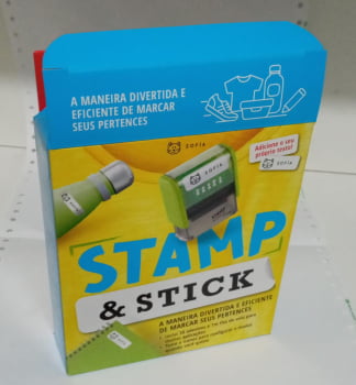 Stamp Stick Marcador De Tecidos Objetos E Roupas Escolares